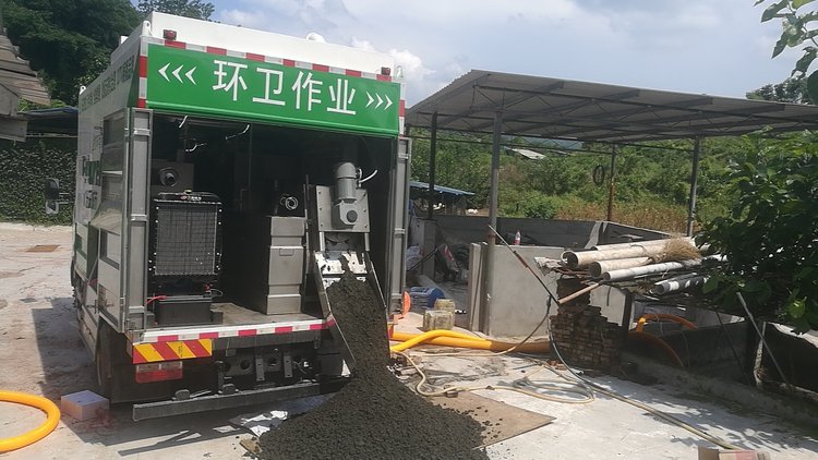 毛道乡污泥干湿分离技术